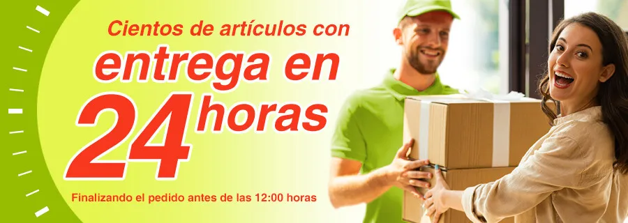 Entrega en 24 horas