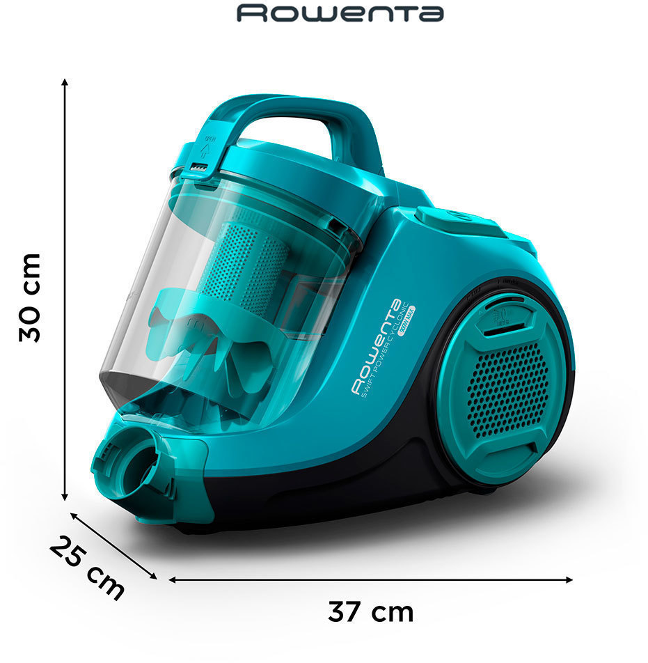 Aspirador Rowenta color azul Silence Force Compac - Vacuum Cleaners - FERSAY