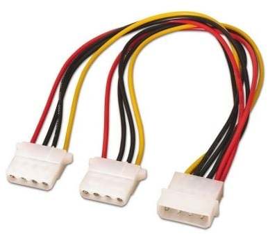 Cable Duplicador De Alimentaci N Aisens A X Molex Pin Macho