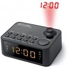 Radioreloj Muse M178P Digital Proyector Negro